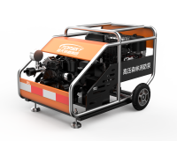 高揚程水泵渦輪增壓型森林消防水泵（第5代，電啟動+渦輪增壓+自吸+網絡傳輸+推車）TSP5.0